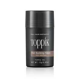 Fibre per Capelli Castano Medio 12g - Effetto Folto
