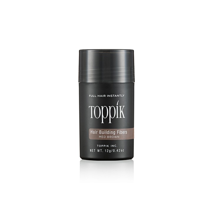 Fibre per Capelli Castano Medio 12g - Effetto Folto