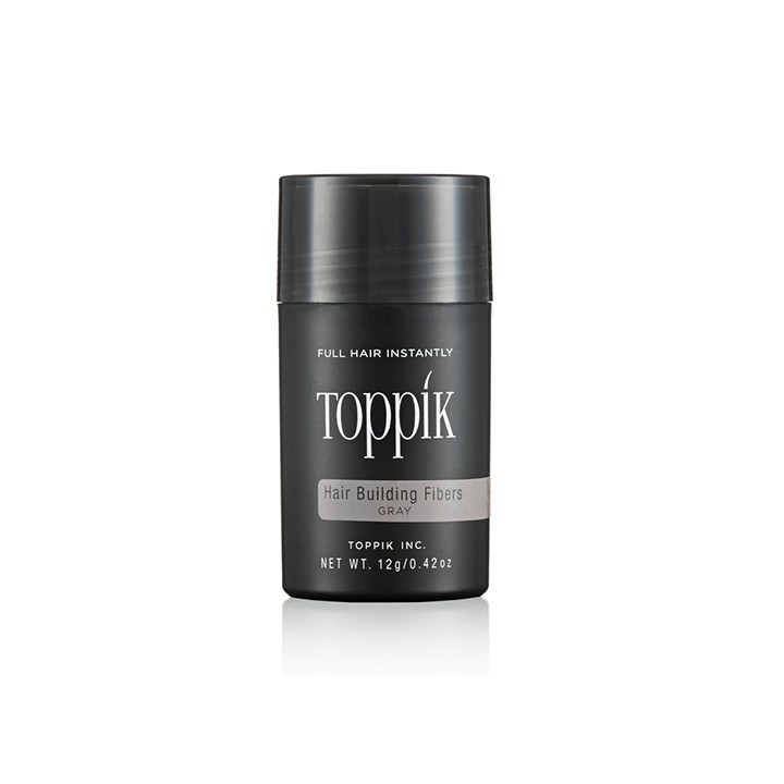 Fibre per Capelli Grigio 12g - Effetto Folto Naturale