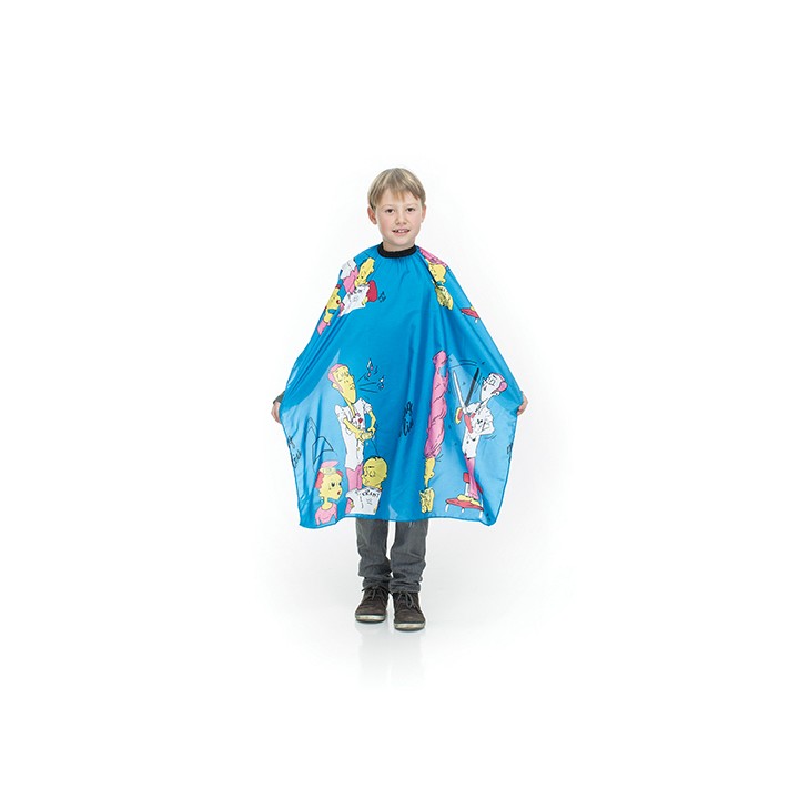 Mantellina Taglio Bimbi Blu 83x125 cm | Hair