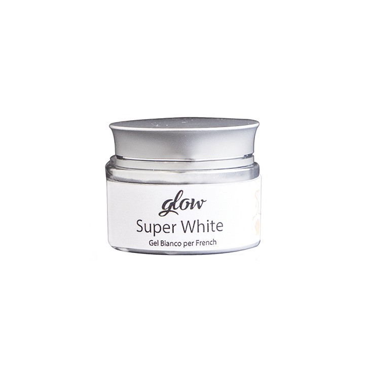Glow Super White 30 ml - Gel Bianco per French