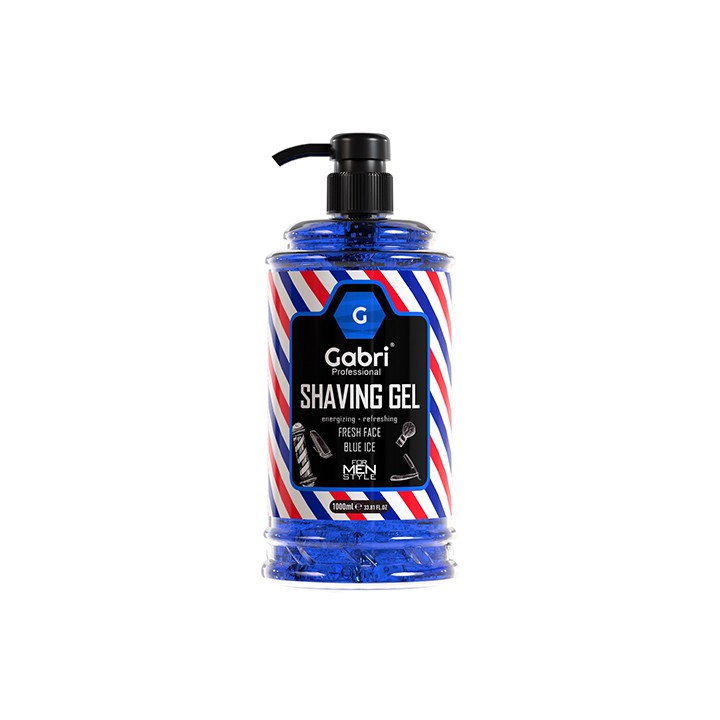 Gel da Barba Blue Ice 1000ml Professionale