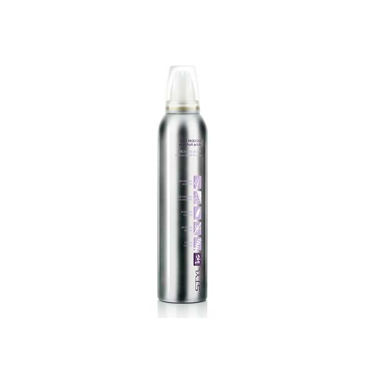 ING Mousse Soft 250 ml - Volumizzante Fissante Vegan