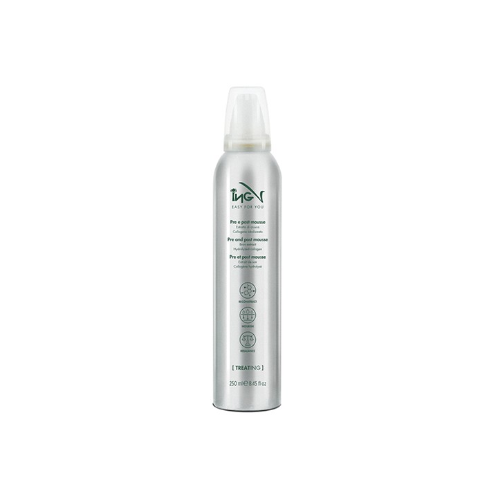 ING Mousse Pre & Post 250 ml - Ristrutturante Collagene