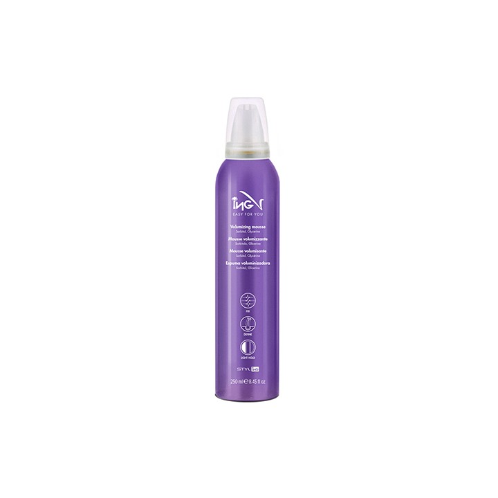 ING Mousse Volumizzante 250 ml - Sorbitolo e Glicerina