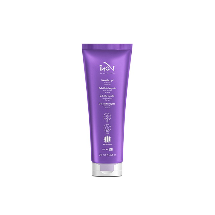 ING Gel Effetto Bagnato 250 ml - Fissaggio Forte