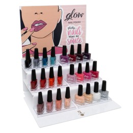 Espositore Smalti Glow Vegan con Poster | SL Beauty