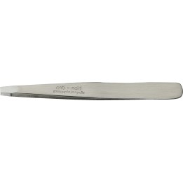 Pinzetta Punta Retta Larga Satinata 95mm Inox