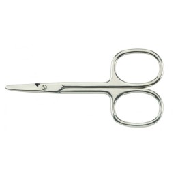 Forbice Punta Arrotondata 3,5" Acciaio Nichel.