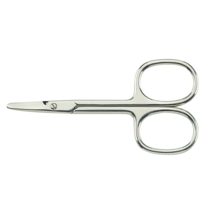 Forbice Punta Arrotondata 3,5" Acciaio Nichel.