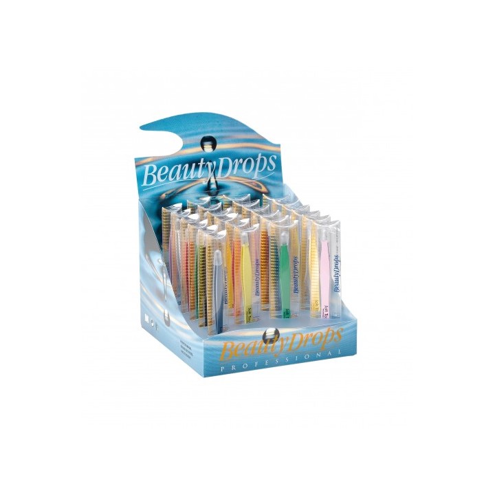 Espositore Pinzette Soft Touch 24 pz per Salone