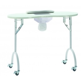 Tavolo Manicure Portatile con Aspiratore e Valigia