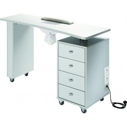 Tavolo Manicure con Aspiratore 120x45x76 | SL Beauty