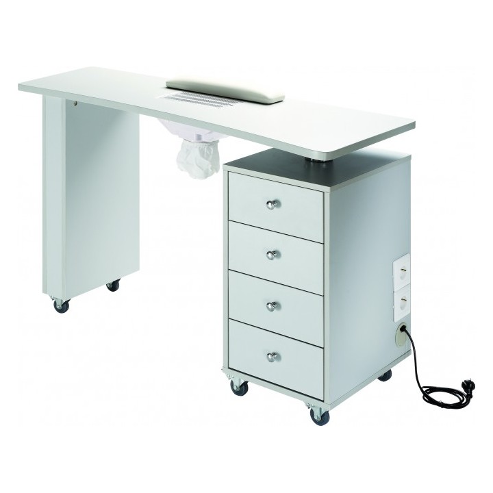 Tavolo Manicure con Aspiratore 120x45x76 | SL Beauty