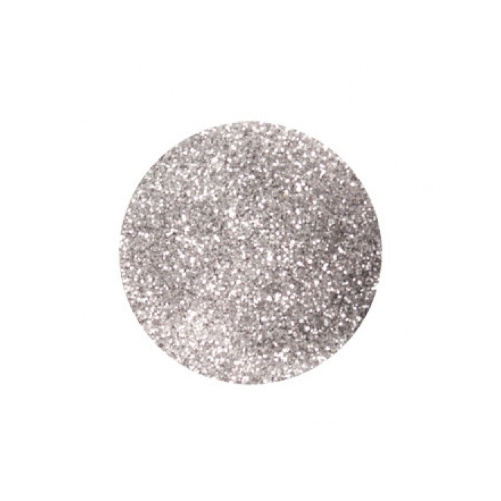 Polvere Glitter Argento per Nail Art