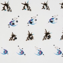 Sticker Unghie Pesci 50 pz - Nail Art Tema Mare
