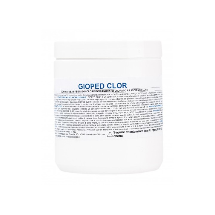 Gioped Clor 100 Compresse Igienizzanti Pediluvio