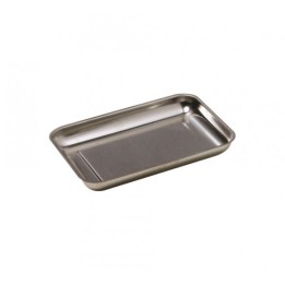 Vassoio Inox 26x18 cm per Strumenti Professionali