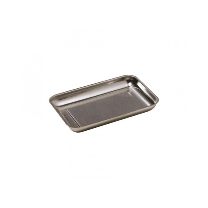 Vassoio Inox 26x18 cm per Strumenti Professionali
