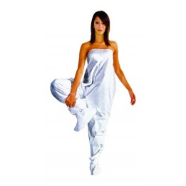 Pantalone Monouso Politene+TNT con Piede Conf. 10