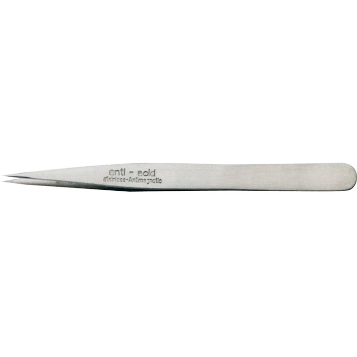 Pinzetta Punta Satinata Acciaio Inox | SL Beauty