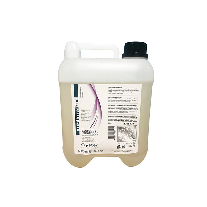 Shampoo Sublime Everyday Uva 5 L | Delicato per Ogni Giorno