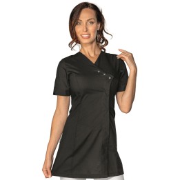 Casacca Minorca nera, 65% poliestere e 35% cotone
