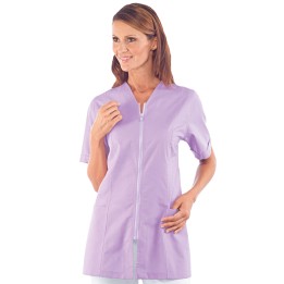 Casacca Victoria lilla, 65% poliestere e 35% cotone