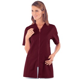 Casacca Victoria bordeaux, 65% poliestere e 35% cotone