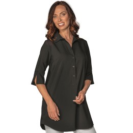 Blusa Java nera, poliestere Superdry microfibra