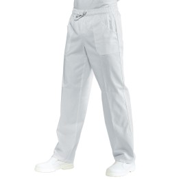 Pantalaccio Superstretch Bianco Cotone Spandex