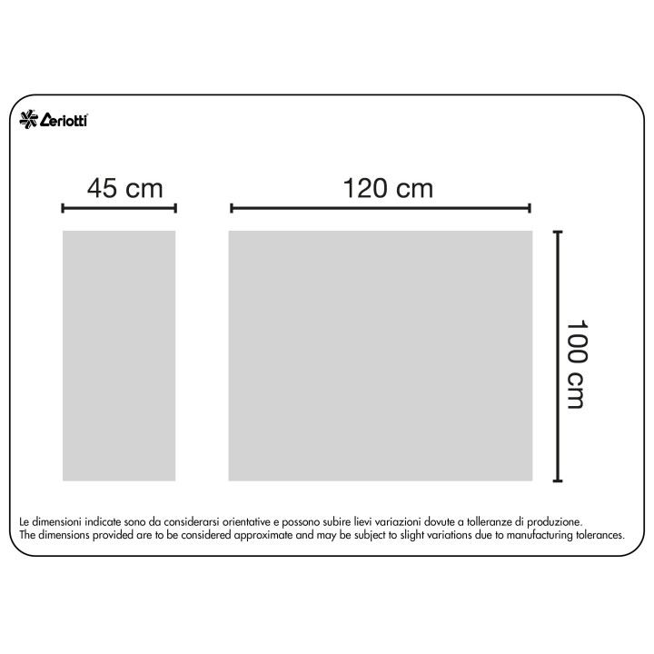 Mobile reception e cassa Counter - misure