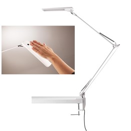 Lampada LED con Morsetto da Tavolo - Uso Professionale