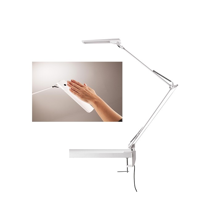 Lampada LED con Morsetto da Tavolo - Uso Professionale