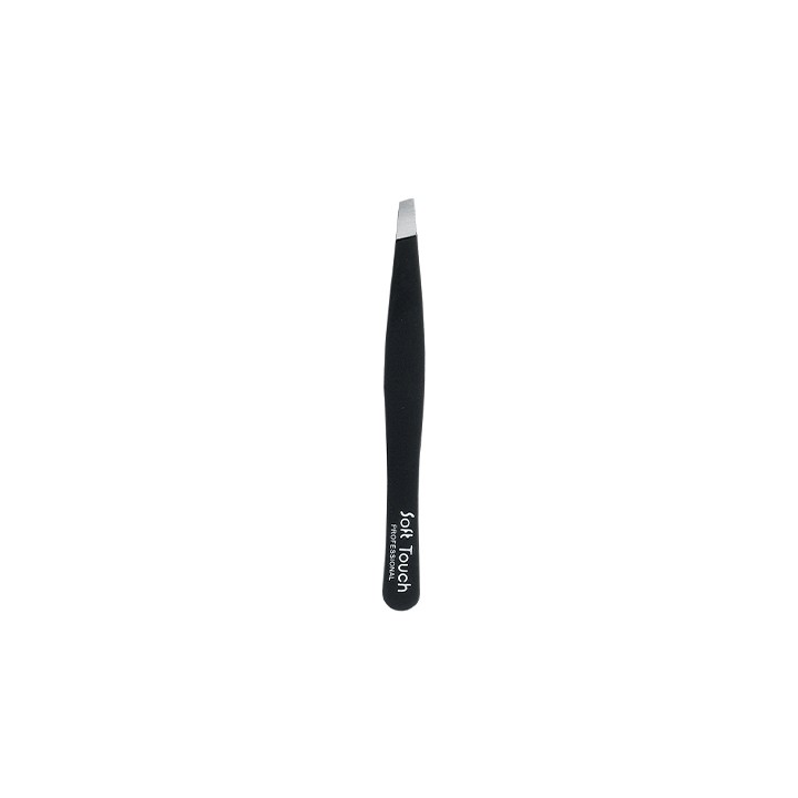Pinzetta Soft Touch Punta Obliqua Mis. 4