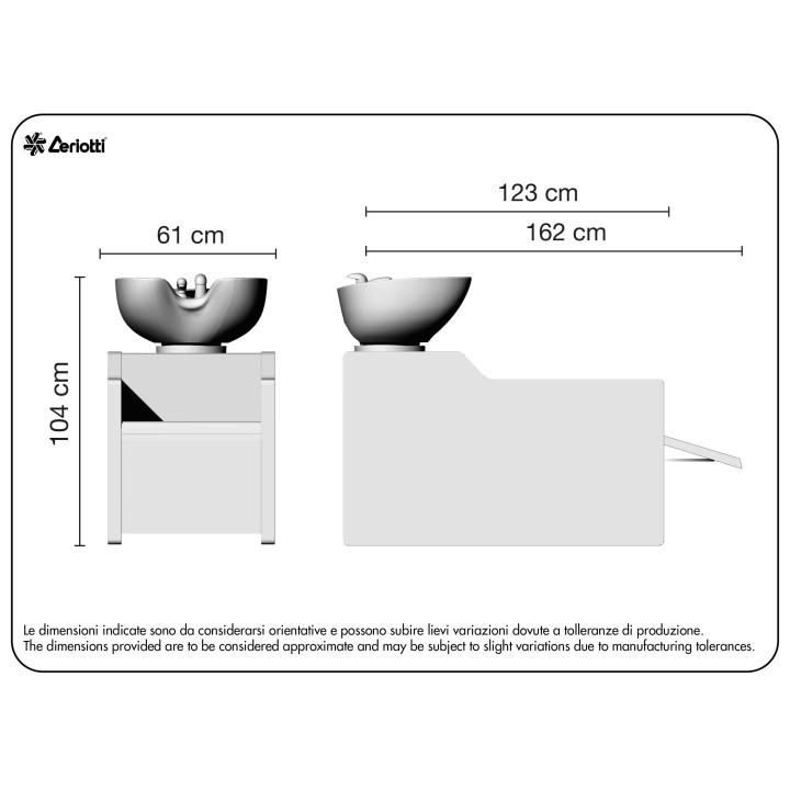 Lavatesta Vero - misure