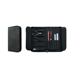 Busta Porta Attrezzi Nera con Cerniera 41x32 cm