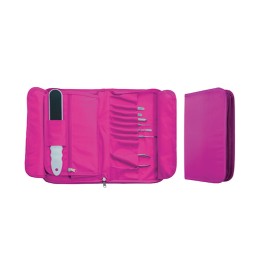 Busta Porta Attrezzi Rosa con Cerniera 41x32 cm
