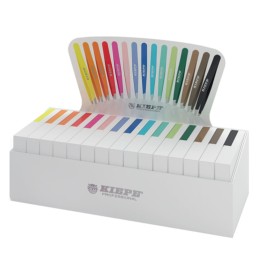 Espositore Pinzette K-Tweezer 15 pz con Pochette