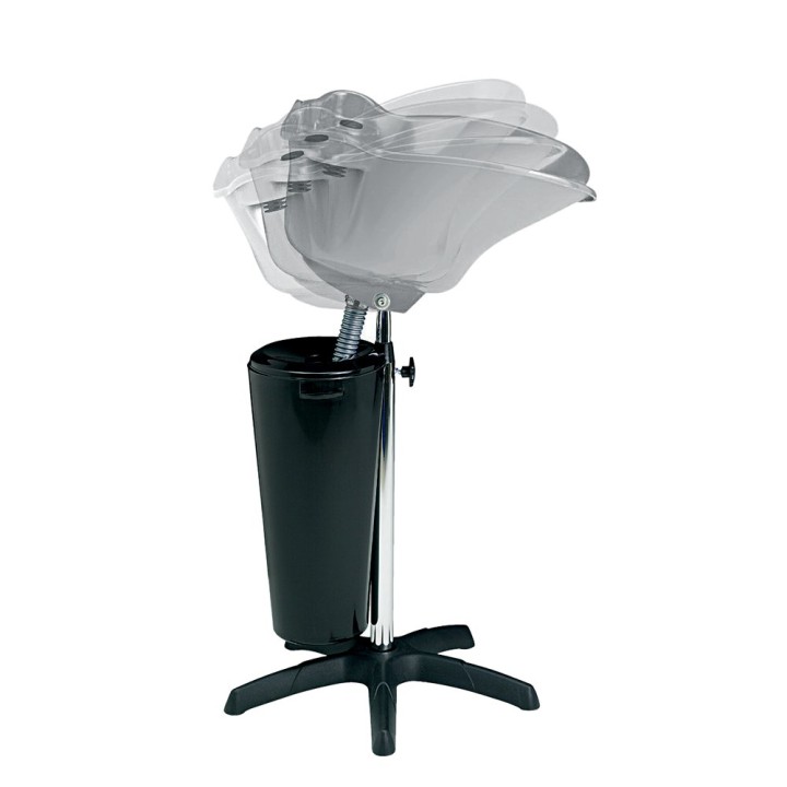 Lavello nero professionale per lavaggio capelli
