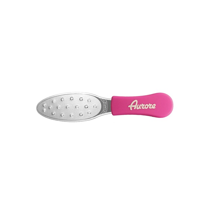 Raspa Laser Inox Manico Silicone Rosa
