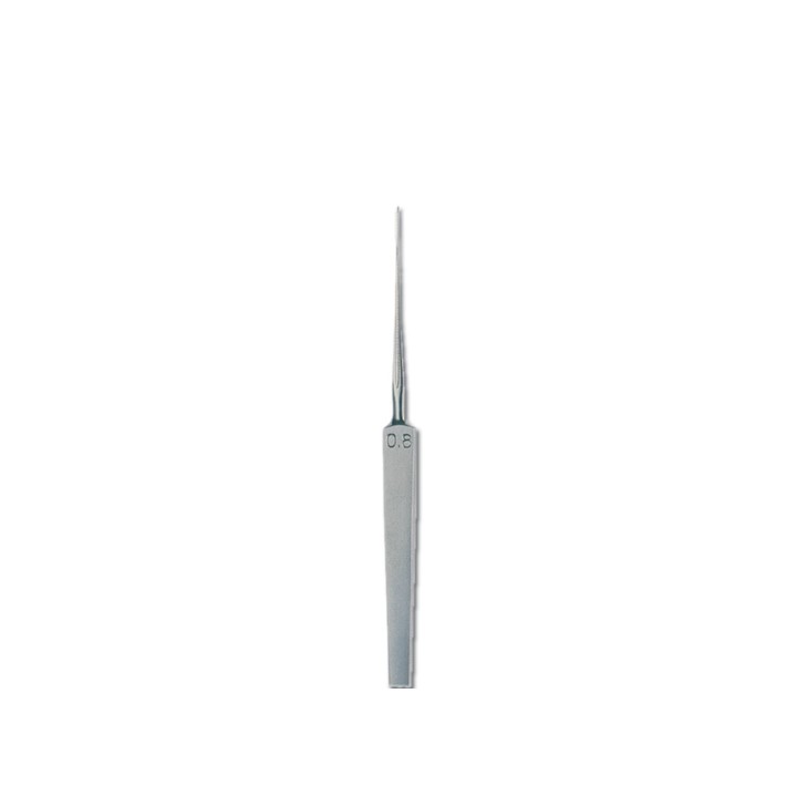 Sgorbia Fissa Inox Misura 0,8 Professionale