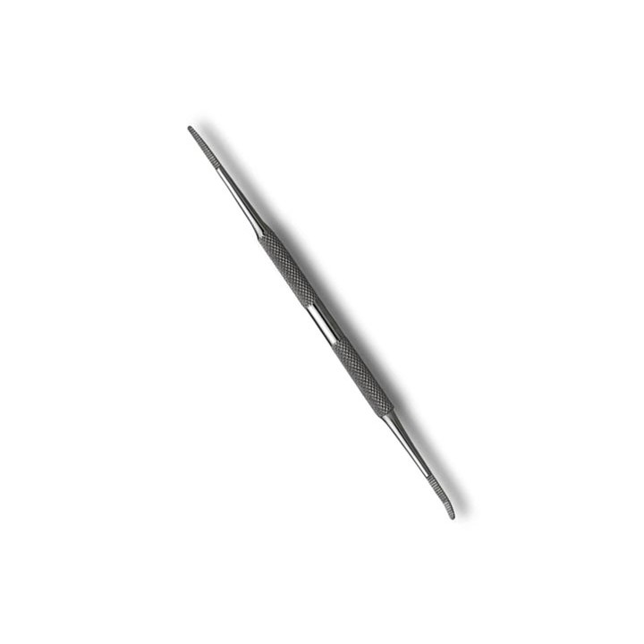 Raschino Doppia Punta Dritta/Curva 15 cm Inox