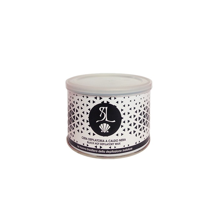 Cera a Caldo Nera Carbone 400ml Senza Strisce