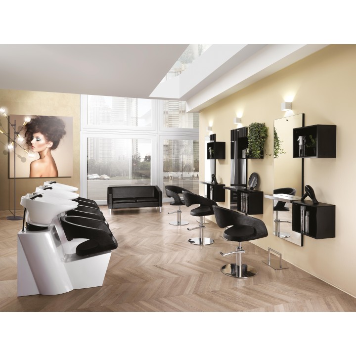 Poltrona professionale da parrucchiere Wave