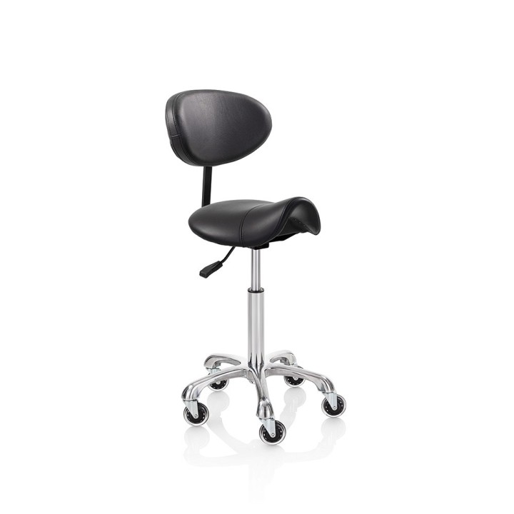 Sgabello professionale Saddle with Back