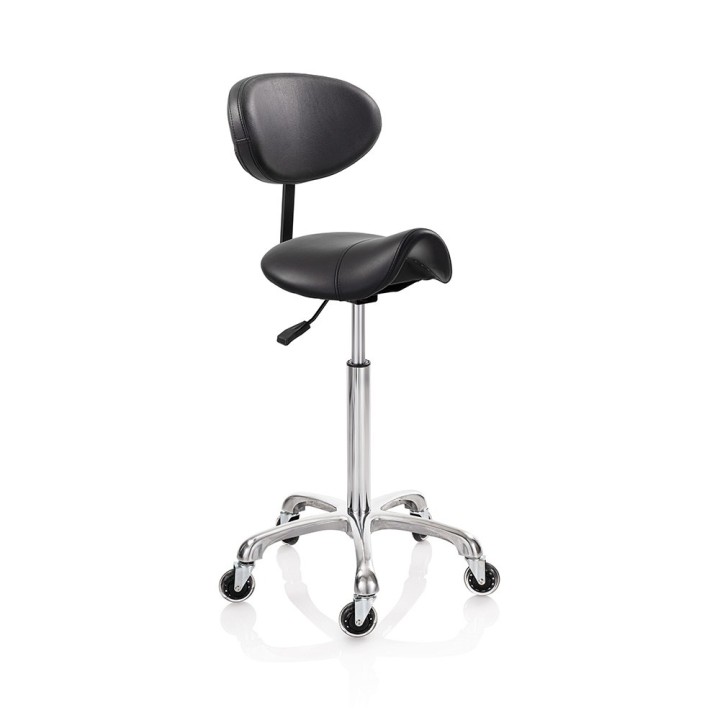 Sgabello professionale Saddle with Back