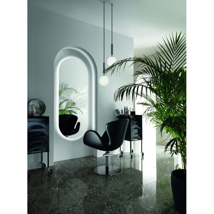 Specchiera con luce LED Alba