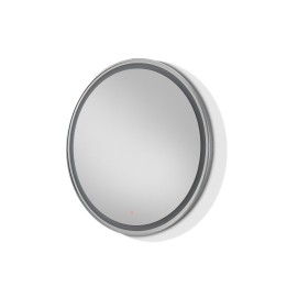 Specchiera rotonda con luce LED Nuvola