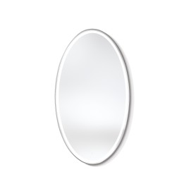Specchiera ovale con luce LED Sogno